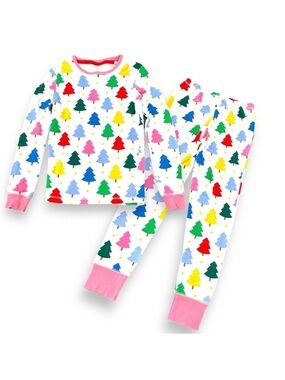Mini Boden Christmas Tree Pajama Set 14Y / 164 cm